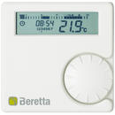 Gli elementi visibili (vista frontale con display temperatura e manopola di regolazione)