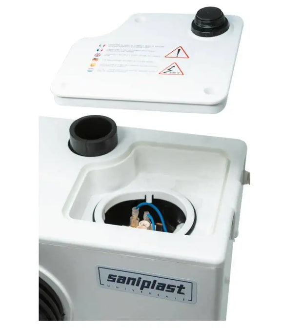 Trituratore WC TECHNO SANIPLAST 600W Universale Bagno Cucina Silenzioso