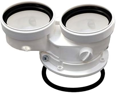 Kit sdoppiato scarico fumi tubi separati 80/80 sdoppiatore per caldaie Ferroli Bluehelix rrt