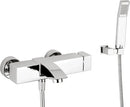 Paffoni Level LEC023CR – Miscelatore Vasca Esterno Cromato con Deviatore-1