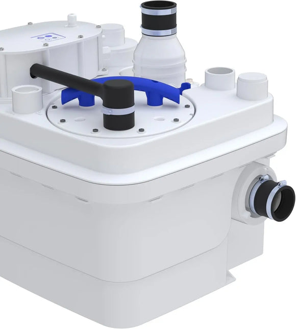 SFA Sanicubic 1 Stazione di Sollevamento da Appoggio per Acque Reflue e Nere | Trituratore SFA Sanitrit SQ1