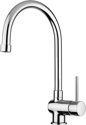 Paffoni-Miscelatore Cucina SK185CR Doccetta Estraibile Cromato | Serie Stick
