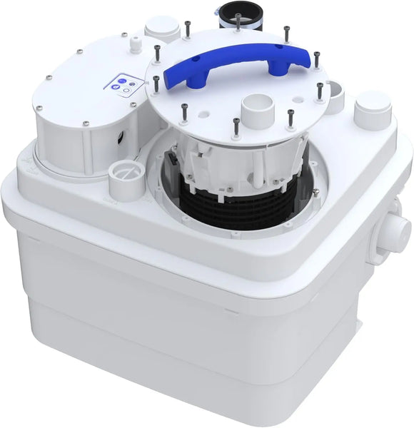 SFA Sanicubic 1 Stazione di Sollevamento da Appoggio per Acque Reflue e Nere | Trituratore SFA Sanitrit SQ1
