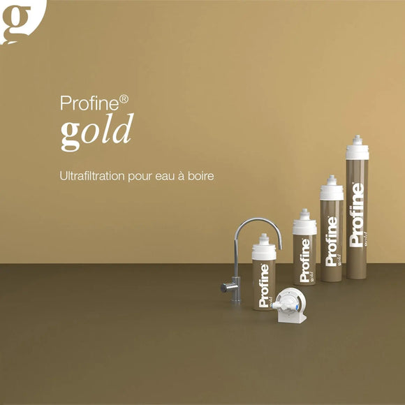 Profine Gold Small – Filtro Ultrafiltrazione 0,1 Micron Antibatterico e Antivirus