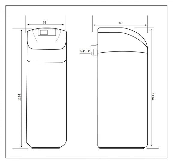 Addolcitore GEL B-SOFT MAXI 30Lt - Anticalcare Professionale Casa