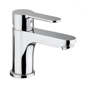 Paffoni Blu075 Rubinetto Miscelatore Per Lavabo Con Piletta 1" 1/4, Ottone Cromato