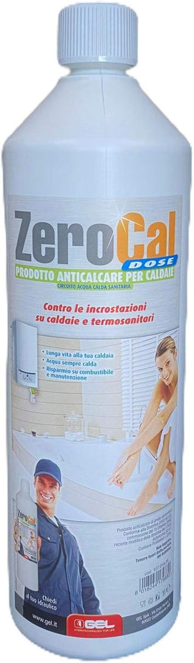 ZEROCAL RICARICA per DOSATORE GEL - Confezione da 1000ml