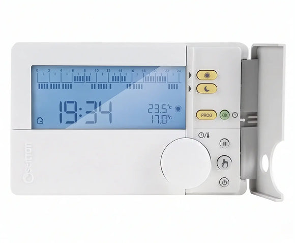 Kit Cronotermostato Wireless Seitron Freetime EVO Radio – Settimanale/Giornaliero