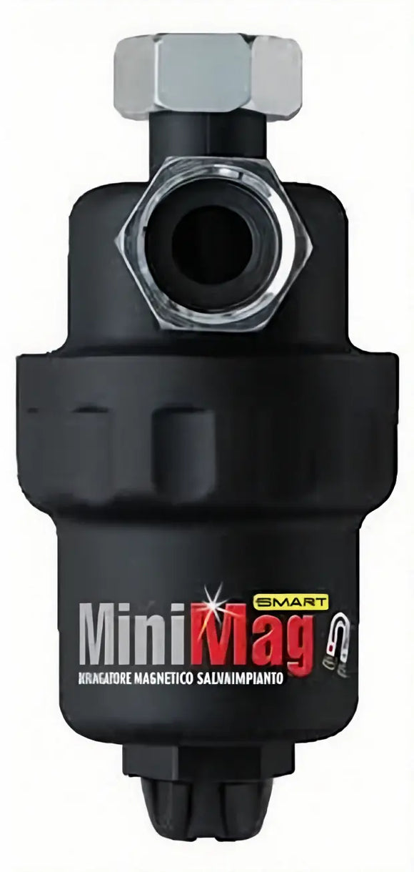 Kit Protezione Caldaia: Defangatore Magnetico MINIMAG + Inibitore LONG LIFE 100 (1L)