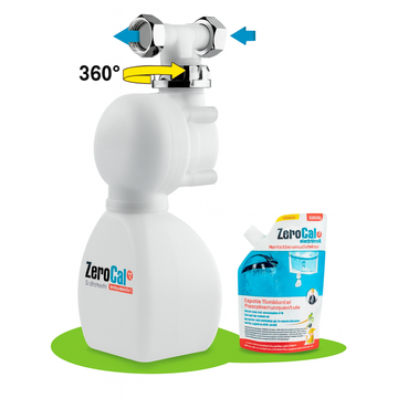 Dispositivo anticalcare GEL Zerocal PRO installato su impianto caldaia