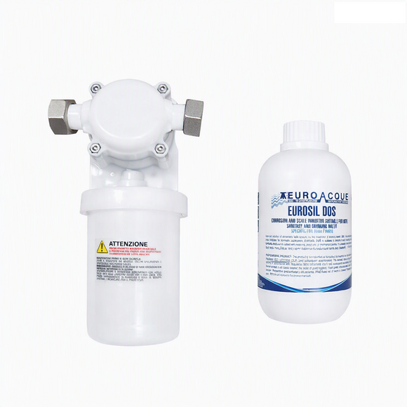 Euroacque SMART 1/2" pompa dosatrice anticalcare e anticorrosiva SMART00R