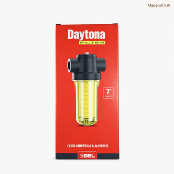 GEL Filtro Acqua Daytona 700 PP 3/4" | Filtro Sicurezza Cartucce 7" Sabbia e Detriti