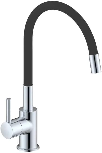 IdroNord Miscelatore Snake monocomando per lavello con canna orientabile