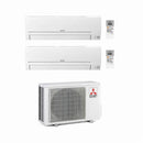 Kit Dual Split Mitsubishi Electric MXZ-2HA40VF + MSZ-HR25 + MSZ-HR35 9000+12000 BTU-1
