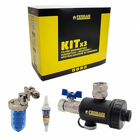 Kit Salva Caldaia Ferrari 3 in 1 – Defangatore, Dosatore e Neutralizzatore Condensa - 0