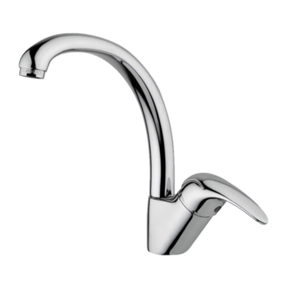 Paffoni Nettuno Due ND181CR – Miscelatore Lavello Canna Alta Orientabile
