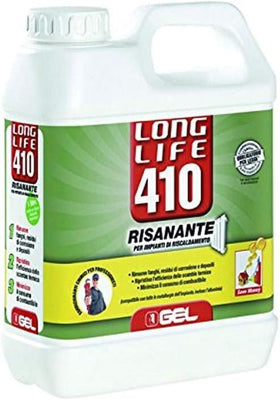 Risanante Per Impianti Termici Long Life 410 Gel - Tanica 1L