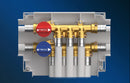 Teco Kit 4.2 Collettore Sanitario Mono-INT 4+5 Uscite FASTEC f13 da Incasso-3