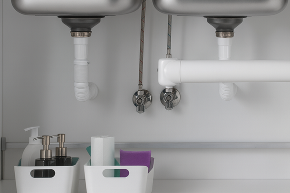 Sistema compatto di trattamento acqua Think:Wate-Uno Profine per purificazione acqua potabile domestica sotto lavandino"