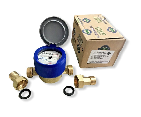 G.GIOANOLA CONTATORE PER ACQUA QUADRANTE ASCIUTTO 1/2