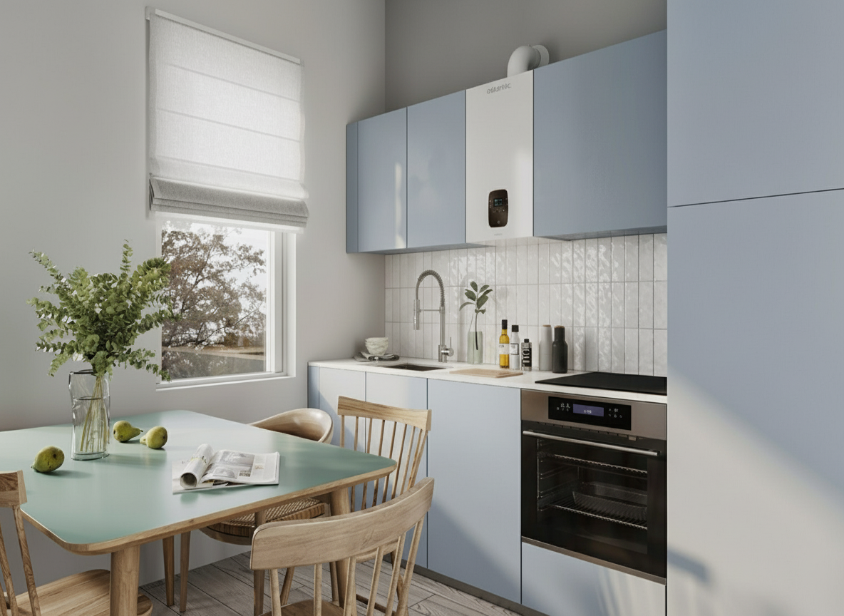 Cucina HD con colori originali