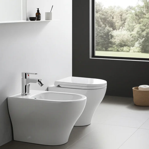 Paffoni Blu BLU135CR – Miscelatore Bidet Cromato con Piletta