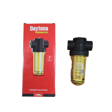 GEL Filtro Acqua Daytona 700 PP 3/4" | Filtro Sicurezza Cartucce 7" Sabbia e Detriti - 0