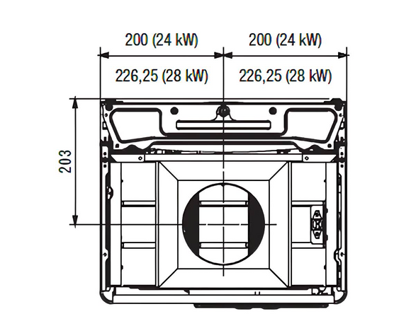Beretta Caldaia Mynute 24 Cai Lx Low Nox 24 Kw Metano - Camera Aperta 24 kW
