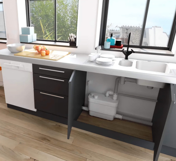 Pompa Scarico SFA SANIVITE SILENCE PLUS 400W Cucina Lavanderia 42dB