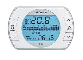 Cronotermostato HI comfort T100 - Programmazione Settimanale Display LCD | Codice 20193352