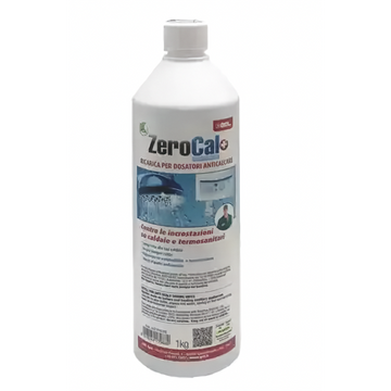 ZEROCAL RICARICA Gel Anticalcare 1000ml - Ricarica Dosatore Automatico Professionale