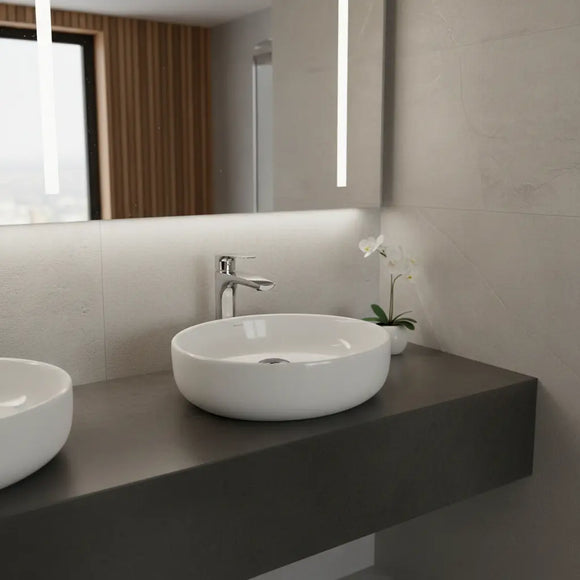 Paffoni Lime LM075CR – Miscelatore Lavabo Cromato con Scarico