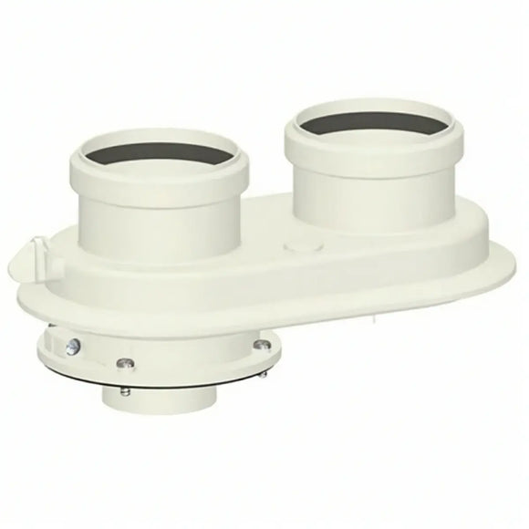 Sdoppiatore Aspirazione Scarico 80mm Sime | Accessorio Originale Caldaia