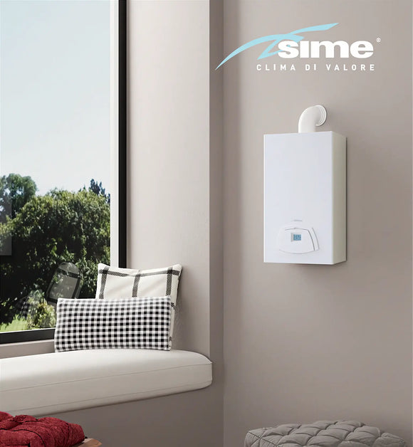 Caldaia a Condensazione Sime Edea HM 25/55 con Bollitore 55L - Classe A | 24,5 kW