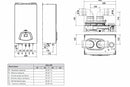 Caldaia a Condensazione Sime Edea HM 25/55 con Bollitore 55L - Classe A | 24,5 kW-2
