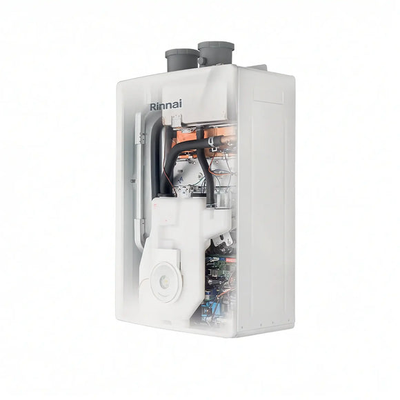 Caldaia Condensazione Rinnai Momiji 34 kW Metano Cronotermostato Wi-Fi Low NOx Classe A Profilo XL