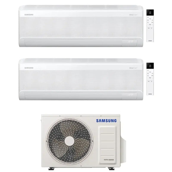 Samsung WindFree Dual Split 12000+12000 Btu A+++ WiFi Alexa AI 2025