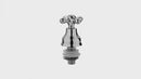 Paffoni Iris IR075CR – Miscelatore Bidet Cromato con Scarico 1" 1/4-3