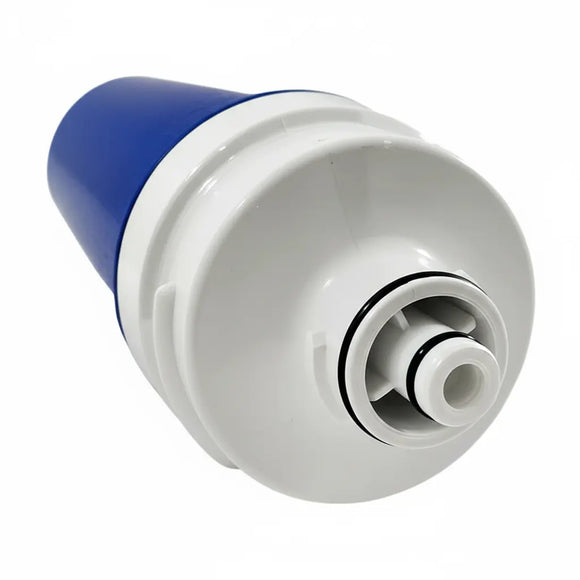Dettaglio connettore filtro Profine Blue compatibile con sistemi di osmosi inversa e depuratori