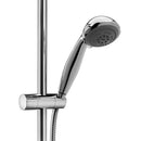 Saliscendi completo per doccia Paffoni Queen con asta doccia in metallo, supporto doccia scorrevole, doccetta 4 getti e portasapone-2