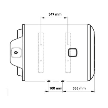 Scaldabagno Elettrico Atlantic Ego 10 Litri Sopralavello 1200W - 0