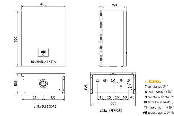 Schema tecnico BLUEHELIX THETA ottimizzato