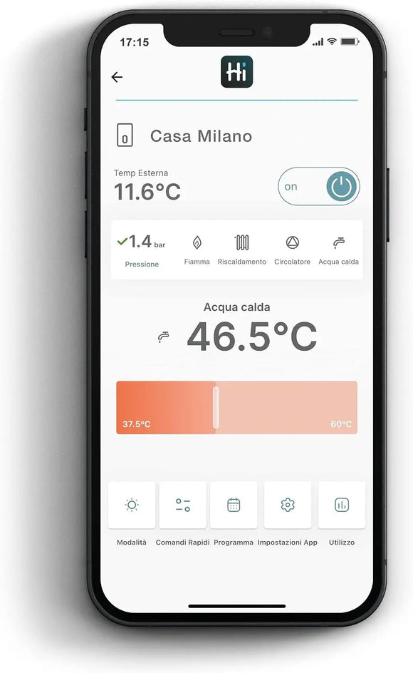 Beretta Hi, Comfort K100 Chiavetta Smart Wi-Fi e Bluetooth per Caldaia – 20168501